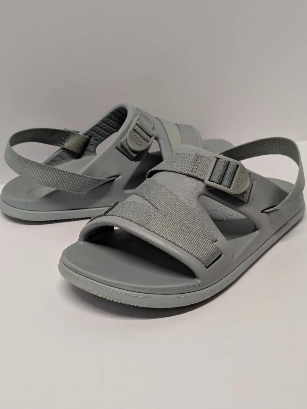 Chaco Women's Chillos Sport Sandals in Aqua-Gray - JCH108614